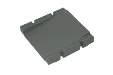 Lego® Base Plate for Train, Harbour, Firefighters GREY STANDARD RISING