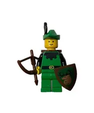 LEGO Minifigure Castle 6066 Black Forestmen Lot Set Bulk Sale