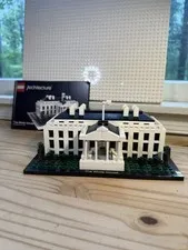 LEGO Architecture: The White House (21006) 100% Complete W/ Instructions, No Box
