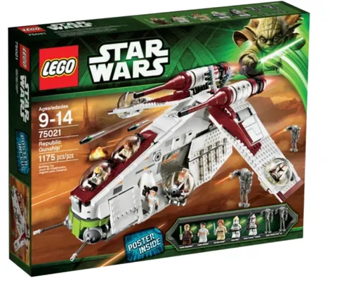 Lego 75021 Star Wars Republic Gunship 1175pcs Sealed Standard Brand New