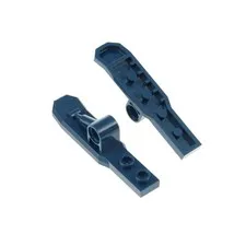 2x LEGO Helicopter Landing Skids 1x6 Dark Blue Skids 6223681 15540