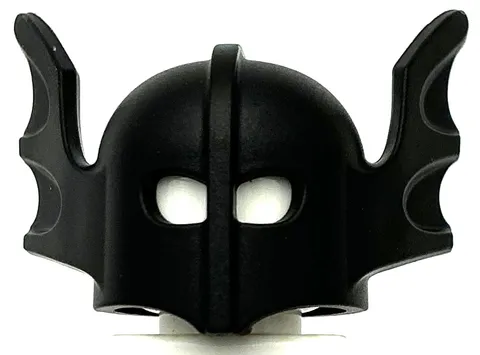 Lego New Vampire Knight Black Minifigure Headgear Helmet with Bat Wings