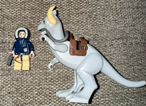 LEGO Star Wars Han Solo with Tauntaun Minifigures (From Set 7749 Echo Base)