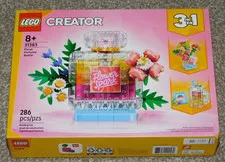 LEGO CREATOR 31383 FLORAL PERFUME BOTTLE (New - Sealed In Box)