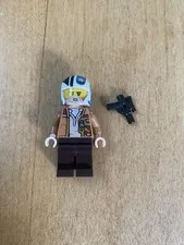Lego Star Wars Poe Dameron (Medium Nougat Jacket, Helmet) Minifigure