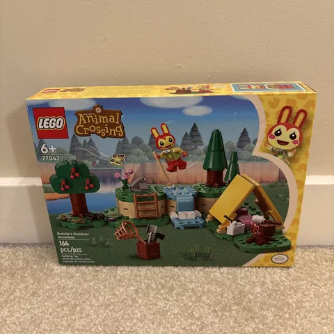 LEGO Animal Crossing 77047 Bunnie's Outdoor Activities Building Toy Set 164 Pcs
