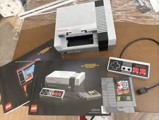 LEGO NES Nintendo Game System, Cartridge, Controller And Manuals - No TV Pieces