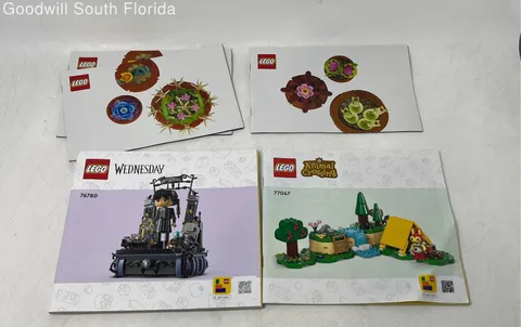 Lot Of 13 Pcs Lego Assorted Multicolor Various Instruction Manuals