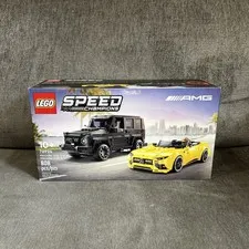LEGO Speed Champions Mercedes AMG G63 & SL63 Building Set 76924