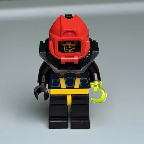 LEGO Aquashark 2 Minifigure aqu007 6104 6190 613 Aquazone CMF Lot Retired F12