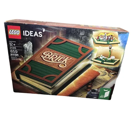 LEGO Ideas Pop-Up Book 21315 Complete Set With Box & Instructions Read