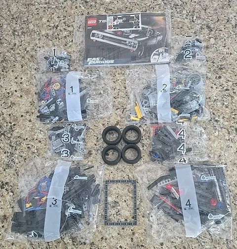 LEGO TECHNIC Dom's Dodge Charger Fast & Furious 42111 "No Box Sealed Bags"