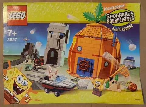 LEGO SpongeBob SquarePants 3827 Instructions Manual Book Only