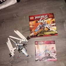 LEGO NINJAGO: Ice Dragon Attack #2260 Complete,Box, Instructions, 2 Mini Figures
