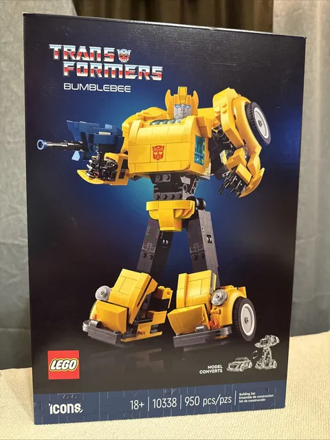 LEGO Icons Transformers Bumblebee 10338 NEW Sealed Retired