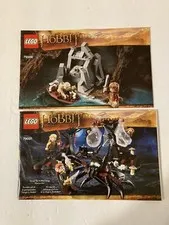 lego hobbit an unexpected journey #79000 #79001 instruction manuals only