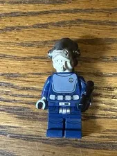 LEGO ADMIRAL RADDUS minifigure STAR WARS set 75172 sw0816 WITH BLASTER