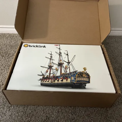 LEGO 910059 Bricklink Series 8 Privateer Frigate Fortuna - New Sealed in Box