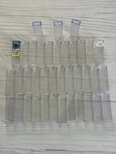 LEGO LOT 38 PCS TRANS CLEAR 1X2X5 PILLAR COLUMN BRICK BUILDING PIECES