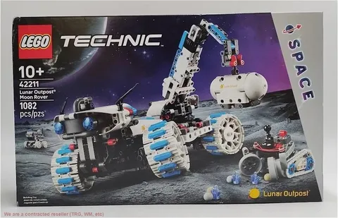 LEGO Technic Lunar Outpost Moon Rover Space Vehicle 42211.SEE DETAILS.