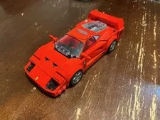 🔥🇮🇹LEGO Speed Champion 100% Complete Used Ferrari F40 Supercar (76934)🇮🇹🔥