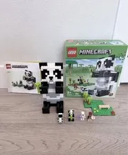 LEGO Minecraft 21245 The Panda Haven Complete 553 Pcs Box Manual Retired 2023