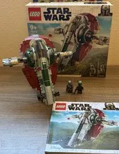 LEGO 75312 Star Wars: Boba Fett’s Starship 100% Complete + Box EUC!!