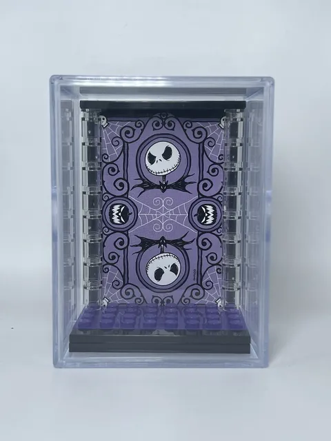 Collectible Force Pack Minifigure Display Case For Nightmare Before Christmas