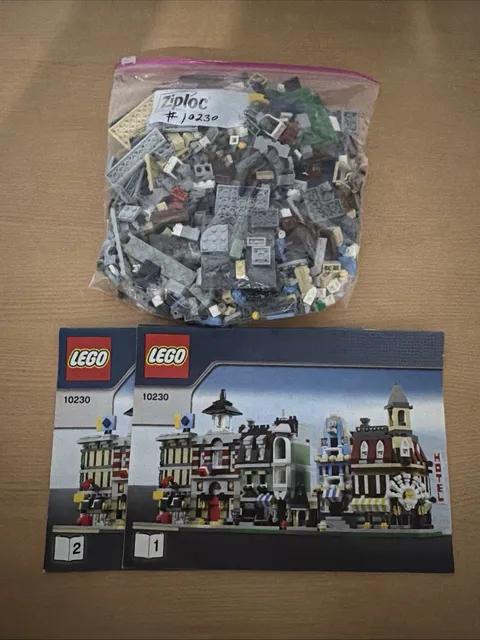 LEGO Creator Expert Mini Modulars 10230 Set No Box 5 Buildings