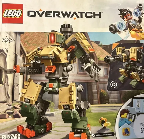 Lego Overwatch Blizzard 75974 Instructions Manual ONLY