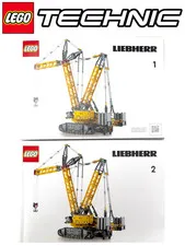 LEGO TECHNIC 42146 LIEBHERR LR 13000 INSTRUCTION MANUALS * CLEAN: USED 1X