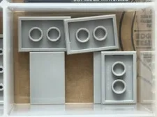LEGO Parts - Light Bluish Gray Tile 2 x 3 - No 26603 - QTY 5