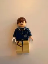 LEGO Star Wars | Han Solo (Light Nougat, Reddish Brown Hair) - Item No: sw0081