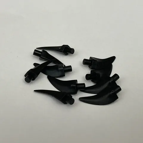 Lego 87747 Black Replacement Parts Pieces Lot of 10