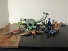 Lot of 9 LEGO Dinosaurs Jurassic World LEGO Dino Various Conditions