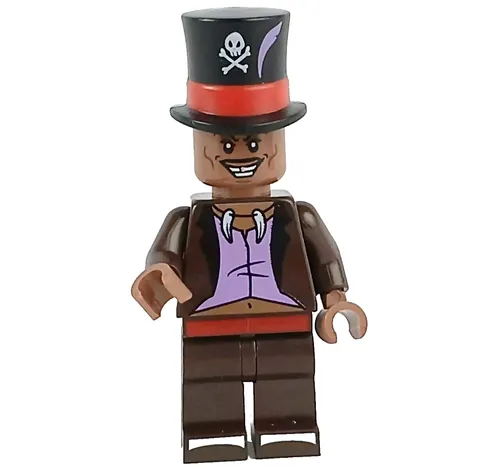 LEGO® Dr. Facilier Minifigure Hat w Skull Crossbones Disney dis097