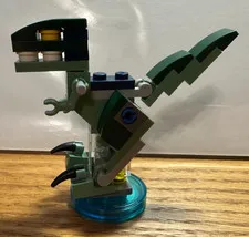 LEGO Dimensions Jurassic Park VELOCIRAPTOR BLUE with disc