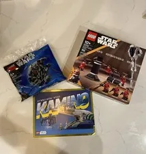 LEGO Star Wars Kamino Training Facility 40765 & Millennium Falcon 30708 Sealed