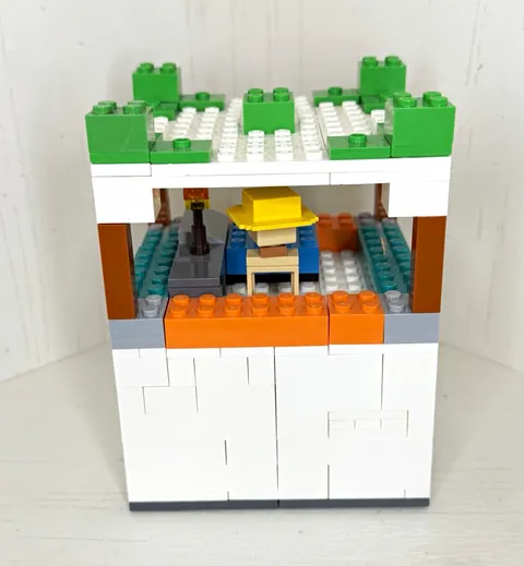 LEGO MOC Brick-Built Structure Build, Multicolor Plastic Bricks
