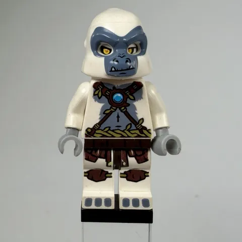LEGO Minifigure Grizzam loc040 Legends of Chima Gorilla Warrior Figure