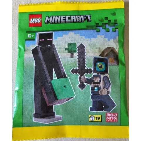 Lego Minecraft Ender Knight and Enderman paper bag 662507