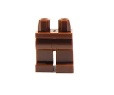 LEGO Reddish Brown Blank Plain Legs Pants Minifig I2