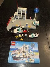 Vintage LEGO TOWN PIER POLICE # 6540 100% COMPLETE with MANUAL Great Condition