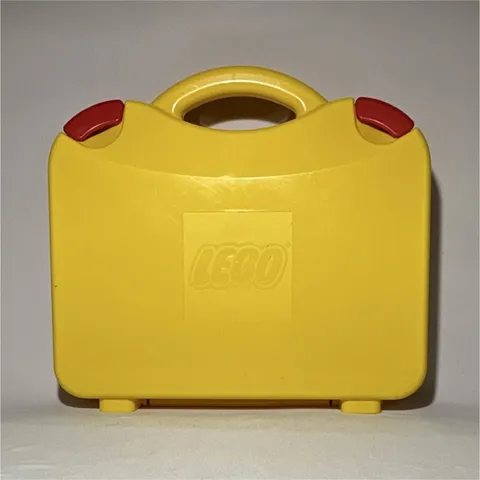 LEGO Yellow & orange Portable Carrying Case with Handle, 8 Compartments, Plastic