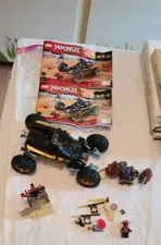 LEGO 70589 Ninjago Rock Roader Near Complete With Minifigs & Manuals