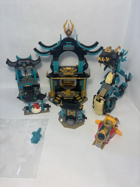 LEGO Ninjago 71755 Temple of the Endless Sea Incomplete NO Minifigures + Bonus W