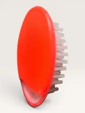 SuperStar Barbie Vintage RED WHITE Brush LOL OMG Clone Bratz Hairbrush Damaged