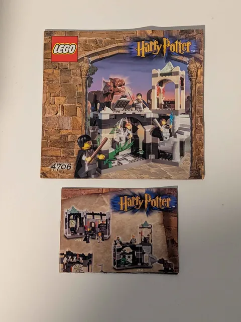 LEGO Harry Potter Forbidden Corridor 4706 Manual & Poster