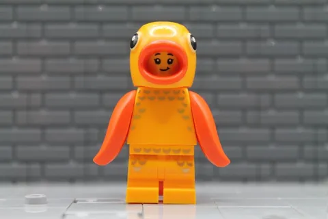 LEGO® Minifig col463 - Goldfish Costume Fan