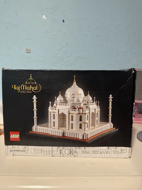 LEGO Architecture Taj Mahal 21056 Landmark Series 2022 pcs 18+ Box Brick Sep